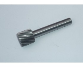 ŠNEK RYCHLOMĚRU OCELOVÝ - HŘÍDEL DO SKŘÍNĚ  - 12 zubů - (STANDART - PRŮMĚR PŘES ZUBY 15,7MM)